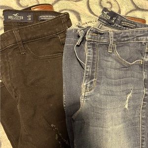 Hollister ripped jeans